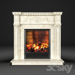 Fireplace - Electric fireplace Dacota Corner 