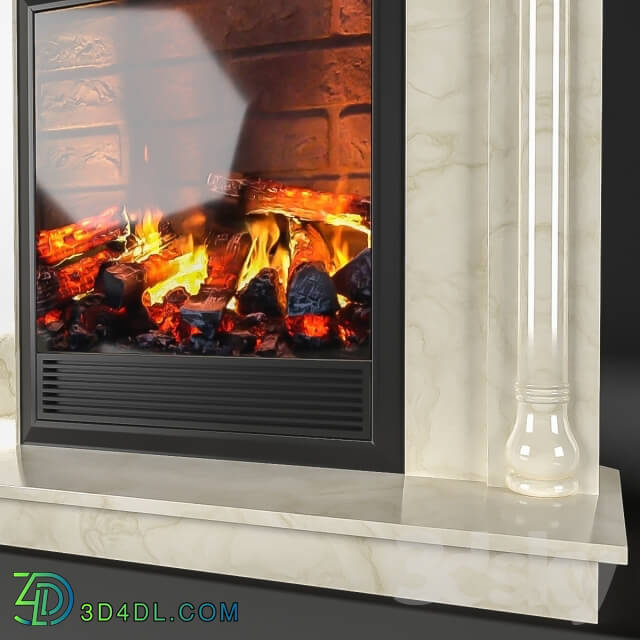 Fireplace - Electric fireplace Dacota Corner