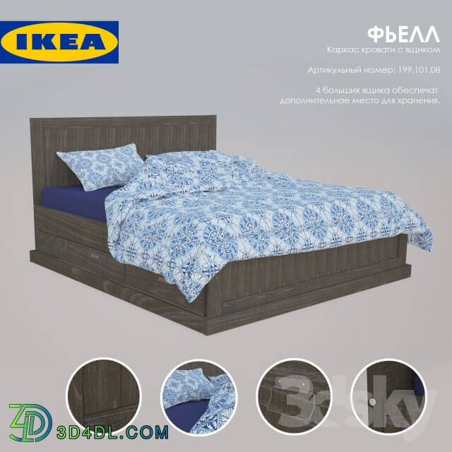 Bed - Fjell IKEA