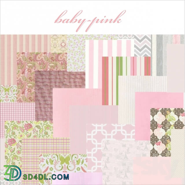 Fabric - baby-pink