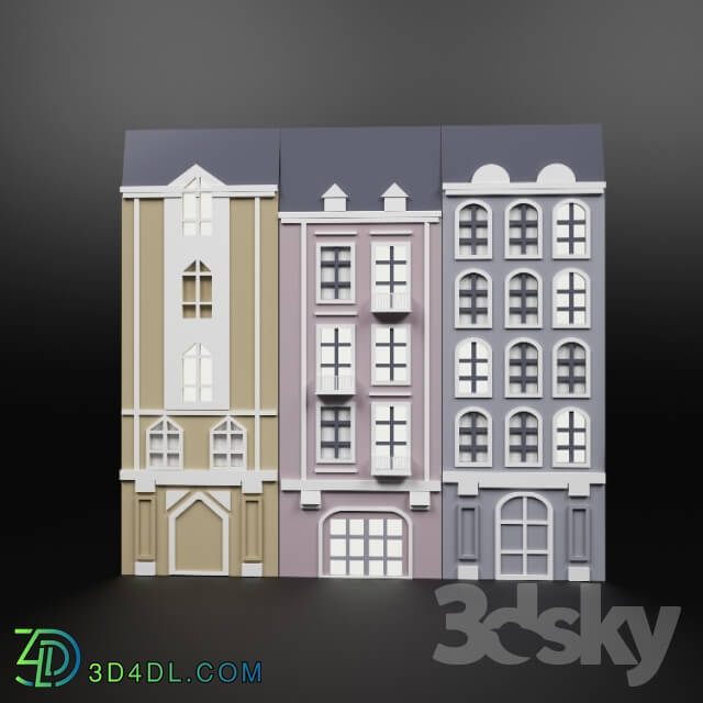 Miscellaneous - Decorative panel houses
