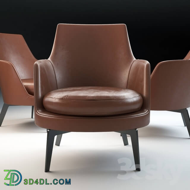 Arm chair - Guscio_ Flexform