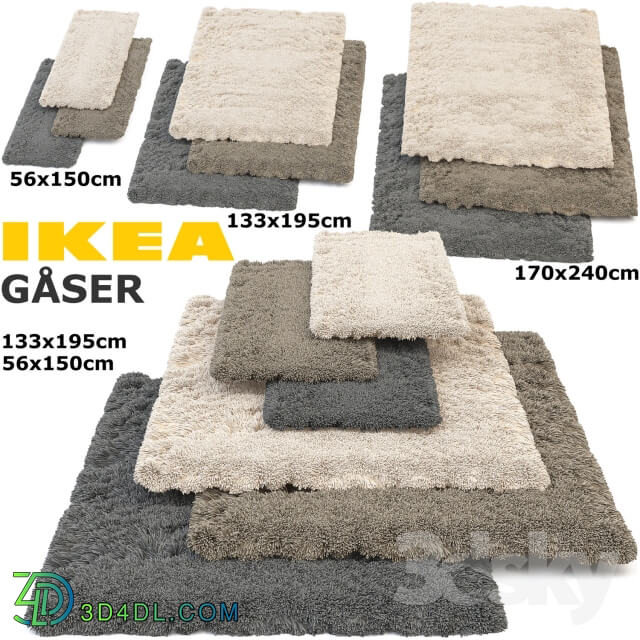 Carpets - IKEA GASER _GOSER_ RUG SET