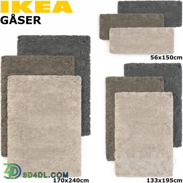 Carpets - IKEA GASER _GOSER_ RUG SET