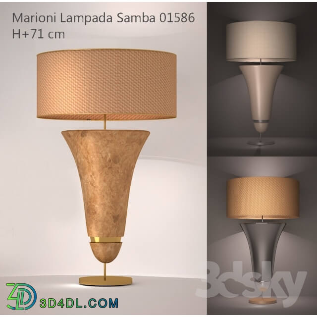 Table lamp - Table lamp Marioni Lampada SAMBA