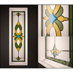 Doors - Stained-glass window 