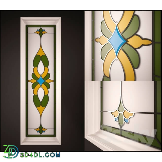 Doors - Stained-glass window