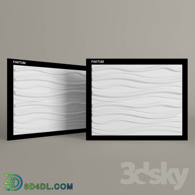 3D panel - Faktum 3d panel _bamboo_