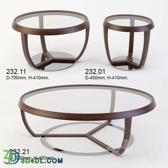 Table - Coffee table Tonon Time 232 _set_