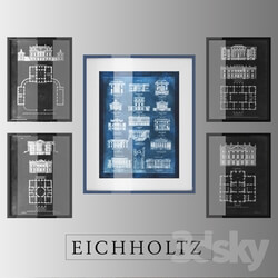 Frame - Eichholtz_prints_Graphic_Building 