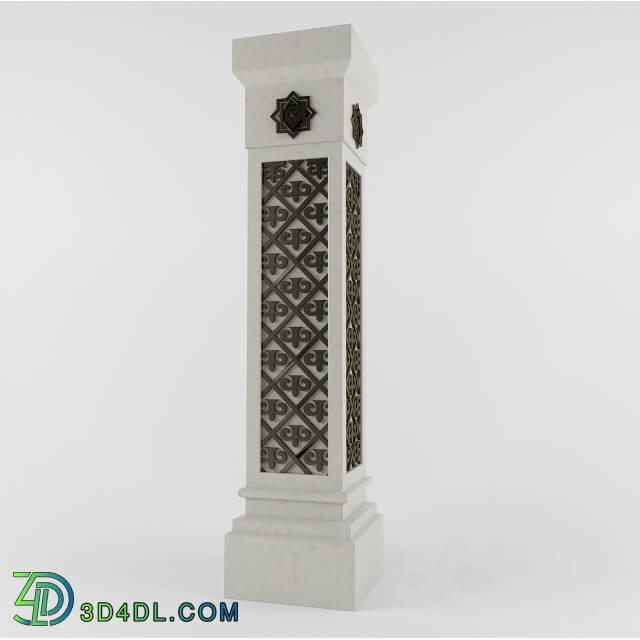 Decorative plaster - Arabica column