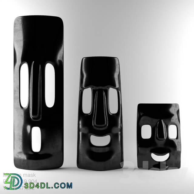 Decorative set - Modern mask