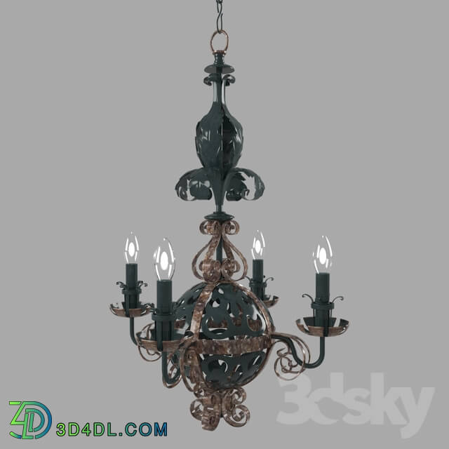 Ceiling light - Chandelier palm tree -brend Chehoma