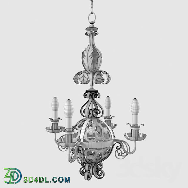 Ceiling light - Chandelier palm tree -brend Chehoma