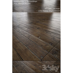 Floor coverings - Antique oak parquet - MultiTexture 