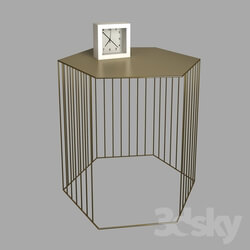 Sideboard _ Chest of drawer - Metal Wire Cabinet_ Topim - La Redoute Interieurs 