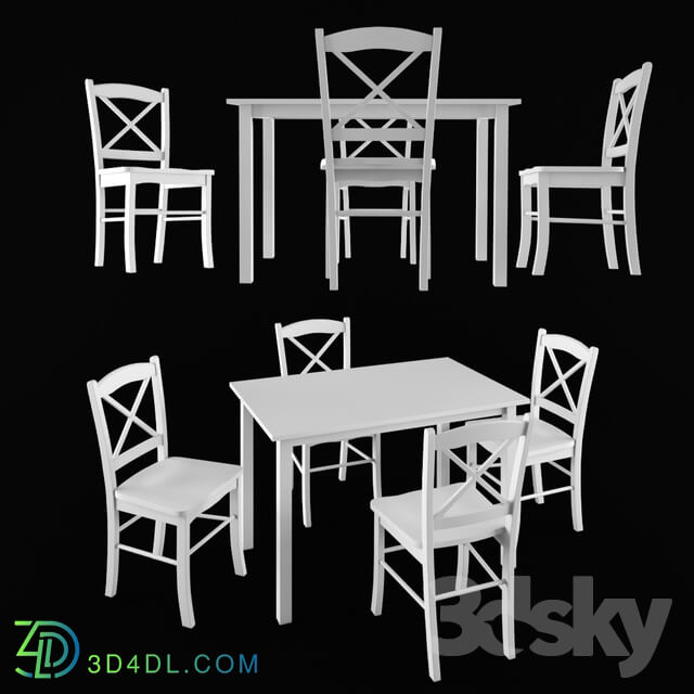 Table _ Chair - Cobleskill Dining Set