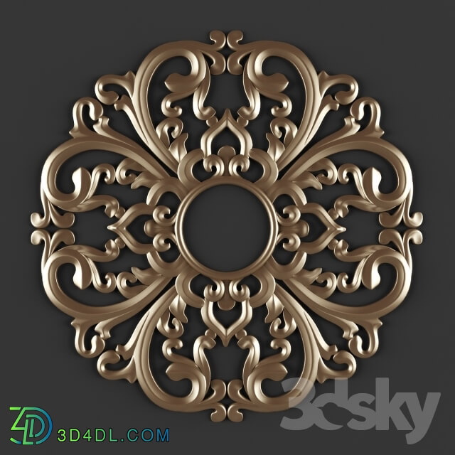 Decorative plaster - Socket