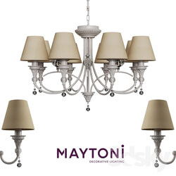 Ceiling light - Chandelier Maytoni Torino ARM139-08-W 