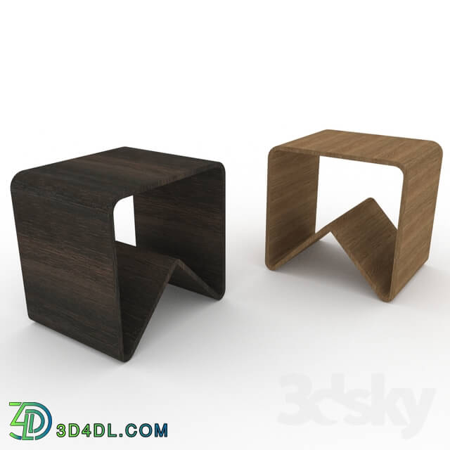 Table - Wood nesting table