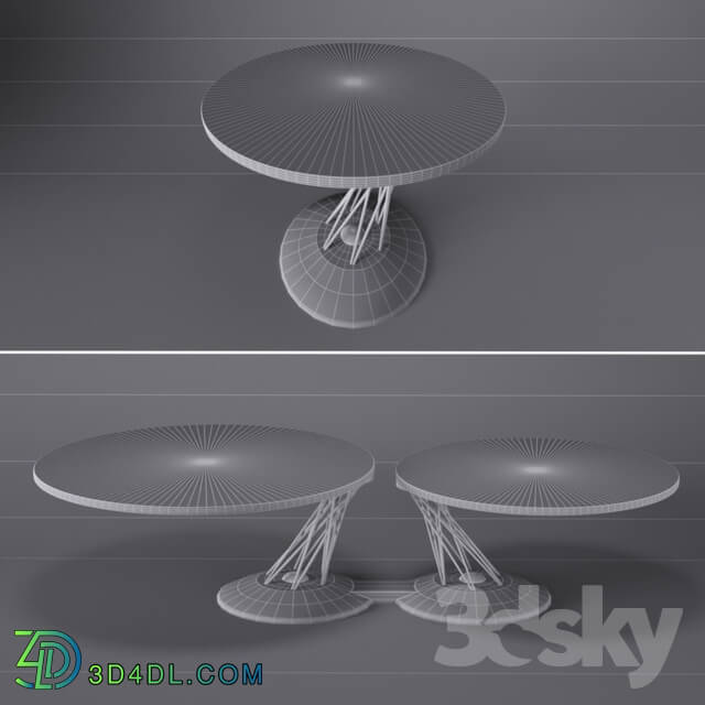 Table - Gemelli Extending Coffee Table _ Gemelli Side Table