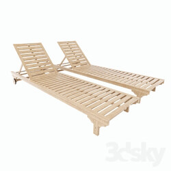 Other - Wood deck chair - Tumbona de madera PORTO Leroy Merlin 