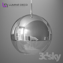 Ceiling light - _OM_ Pendant lamp Lumina Deco Veroni D20 chrome 