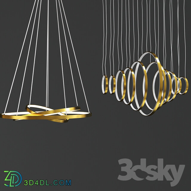 Ceiling light - Ceiling Light Set 02