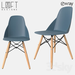 Chair - Chair LoftDesigne 30222 model 