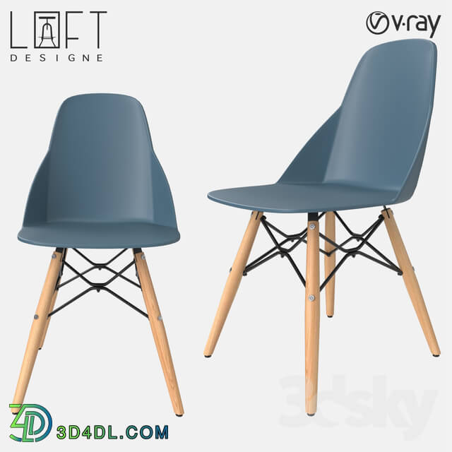 Chair - Chair LoftDesigne 30222 model