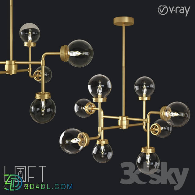 Ceiling light - Pendant lamp LoftDesigne 4562 model