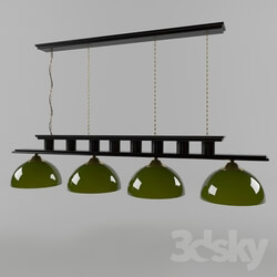 Billiards - The billiard lamp 