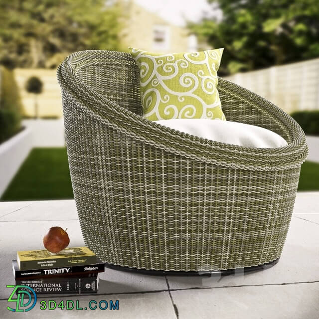 Arm chair - RATTAN CHAIR