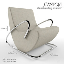 Arm chair - Cantori Camilla rocking armchair 