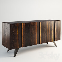 Sideboard _ Chest of drawer - GRAMERCY HOME - BRAND VERTICAL SIDEBOARD 511.017-SE 