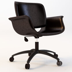 Office furniture - Hughes Leather Office Chair 