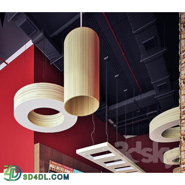 Miscellaneous - Set for the loft _ventilation_ wires_ stairs_ heating_