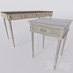 Sideboard _ Chest of drawer - Blanc Divoire set_ chevet INES_ NEW bureau MATHIS 