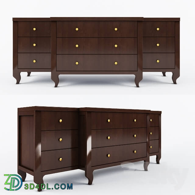 Sideboard _ Chest of drawer - nightstand classic 078