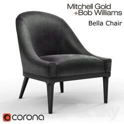 Arm chair - BELLA CHAIR by Mitchell Gold and Bob Williams 