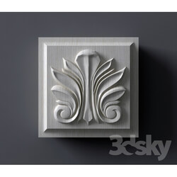 Decorative plaster - Decorative bracket 