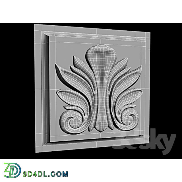 Decorative plaster - Decorative bracket