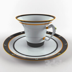 Tableware - Teacup and saucer 