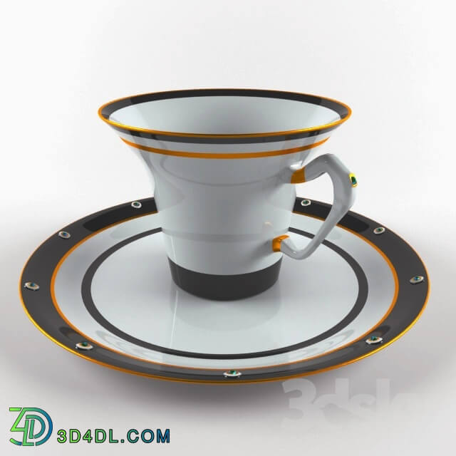 Tableware - Teacup and saucer
