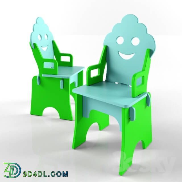 Table _ Chair - set of table and chair _quot_gnome_quot_