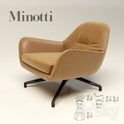 Arm chair - Minotti _ Jensen 