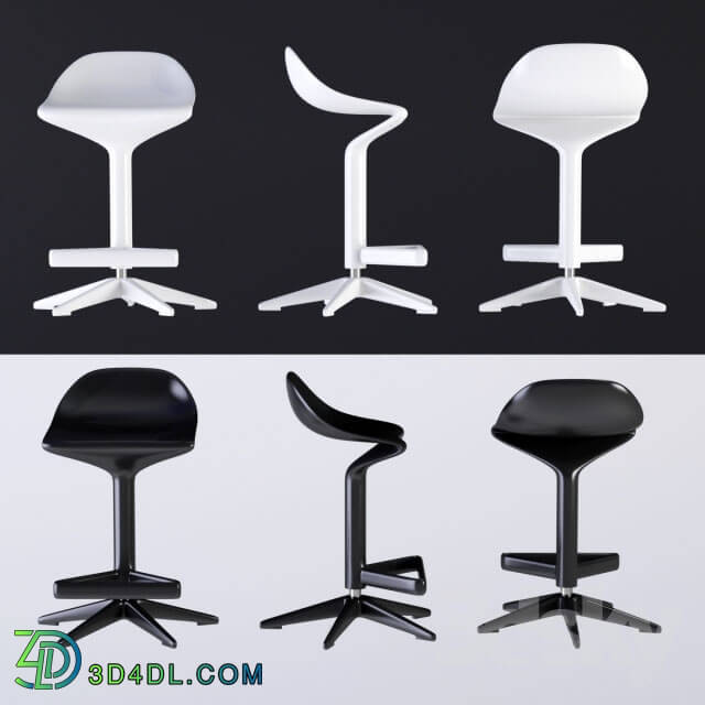 Chair - Kartell Spoon Bar Stool