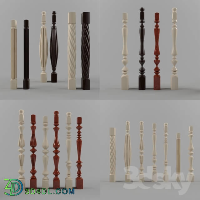 Staircase - Balusters for stairs