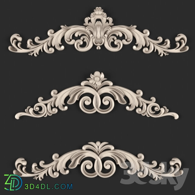 Decorative plaster - Gables