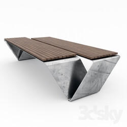 Other architectural elements - Concept loop benches 